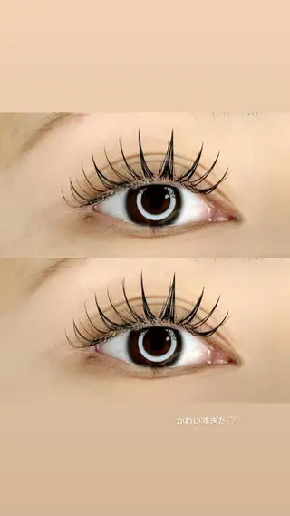 マツエク・マツパ noir 岡崎のマツエク・マツパデザイン