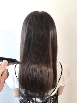 ロング カラー パーマ ヘアアレンジ 🥇髪質改善🥇 polon代表鵜澤のヘアスタイル