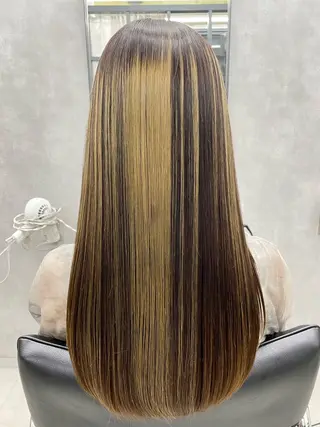 ロング すぐ巻ける縮毛矯正 🍀勝倉　麗のヘアスタイル