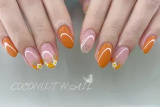 ネイル 神田 ココナッツのネイルデザイン