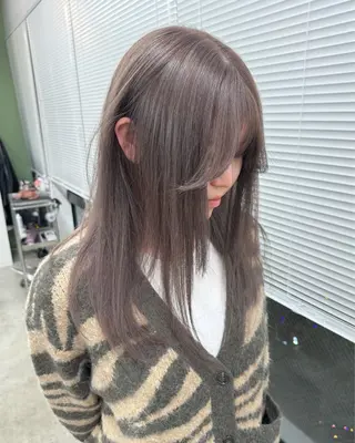 ロング カラー エクステモデル募集 💗大阪梅田/川上のヘアスタイル