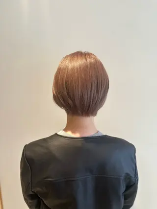 ショート カラー いまじゅく あおいのヘアスタイル