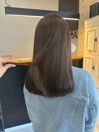 ロング カラー ヘアセット🎀透明感 カラーHiROEのヘアスタイル