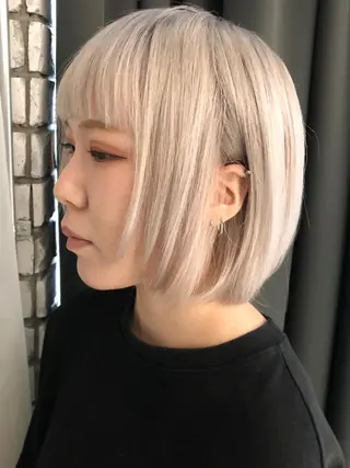 ショート カラー welring hair salonのヘアスタイル