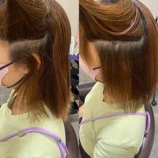 ミディアム マスイ カイセイのヘアスタイル