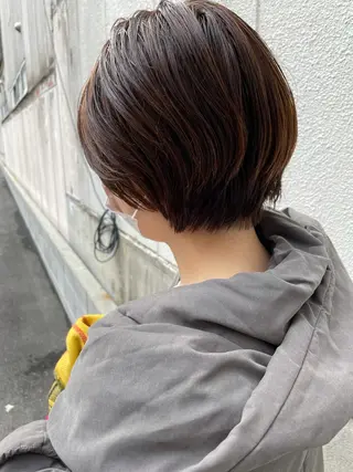 ショート さの あやねのヘアスタイル