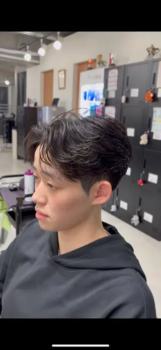 パーマ メンズ メンズパーマ特化 園田　楓莉のヘアスタイル