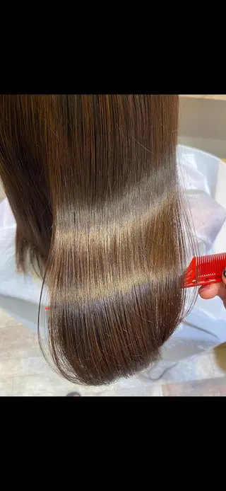 セミロング 髪質改善パーマ🫧 Natsumiのヘアスタイル