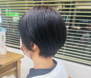 ショート すげさやか ✨メンズカットパーマのヘアスタイル