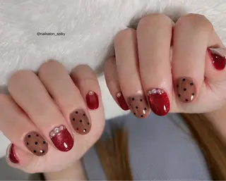 ネイル Spiky とうげ ふうかのネイルデザイン