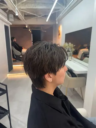 カラー メンズ 【メンズ特化】池袋 韓国スタイル飯塚のヘアスタイル