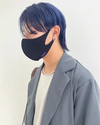 ショート カラー パーマ ヘアアレンジ メンズ 【池袋/スパイキー ショート】ⓝⓘⓜⓤのヘアスタイル