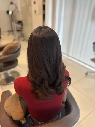 ロング パーマ 🌈コテ巻き風パーマ LOHASせいな🌈のヘアスタイル