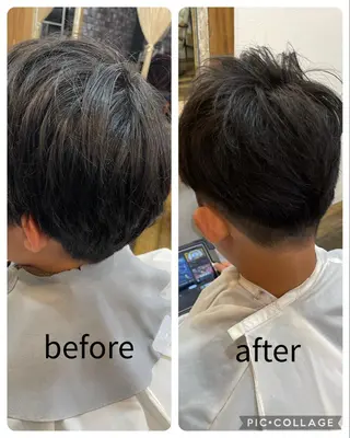 メンズ ひばり美容室カット 石井　里佳のヘアスタイル