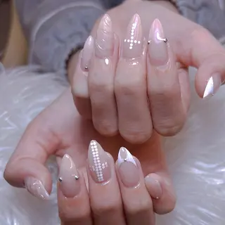 ネイル ANH ゴテゴテネイルのネイルデザイン