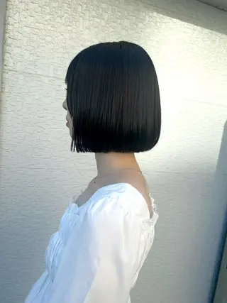 ショート カラー ボブ支持率NO1 🌈CHIKAのヘアスタイル