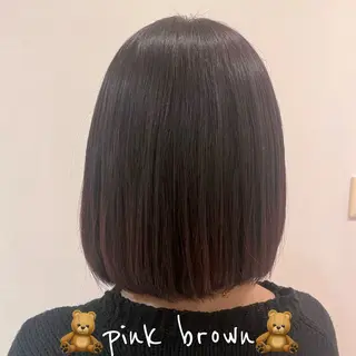 ミディアム ★韓国トレンドカット ★むなかたももかのヘアスタイル