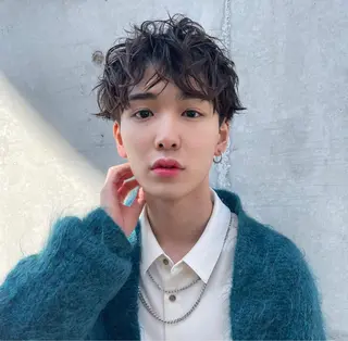 パーマ メンズ メンズ指名no'1 佐藤　亘のヘアスタイル