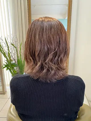 ミディアム カラー LAZZ  hair所属・正見 航佑のヘアスタイル