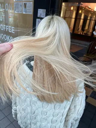 セミロング カラー 川上拓真 ✂︎学芸大学のヘアスタイル