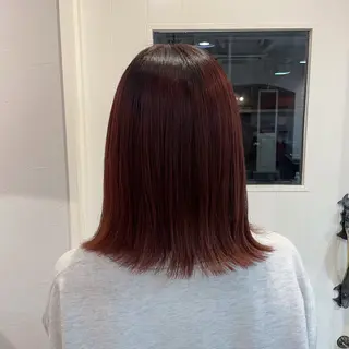 ミディアム 坪森 野々香のヘアスタイル