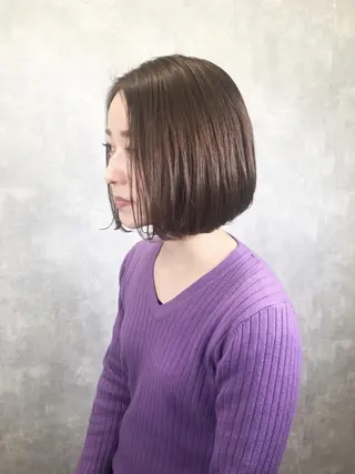ショート 肌に馴染むカラー 梅田・増田のヘアスタイル