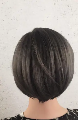 ショート カラー パーマ ヘアアレンジ ✨ハイクオリティ✨ 山本香也のヘアスタイル