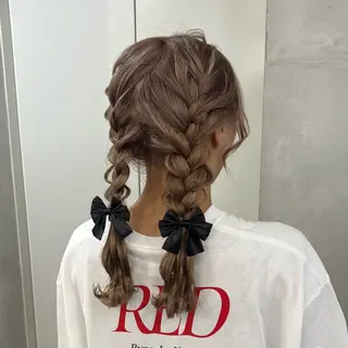 ヘアアレンジ 👩🏼🪄ありむら もえ/京都駅🍐のヘアスタイル