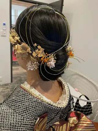 ヘアアレンジ ヘアメイク acoのヘアスタイル