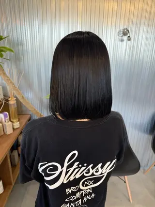 ショート NOA/トレンドヘア ブリーチなし艶カラーのヘアスタイル