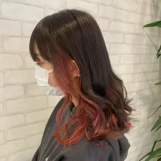 ミディアム カラー パーマ ヘアアレンジ ULTOWA/銀座 ERIのヘアスタイル
