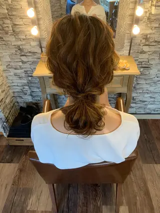 ヘアアレンジ hair make  Lucciのヘアスタイル