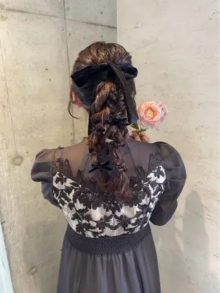 ロング ヘアアレンジ 美髪× ヘアセット✨Araiのヘアスタイル