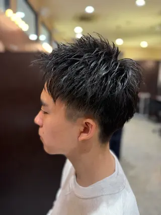 ショート メンズ Total Beauty Salon CURE所属・カットモデル募集中 🔥/Tomoya‪のヘアスタイル