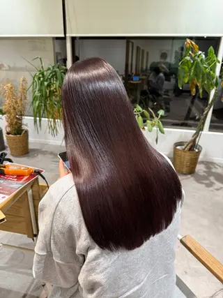 ロング カラー 透明感カラー 【yate'】rinのヘアスタイル