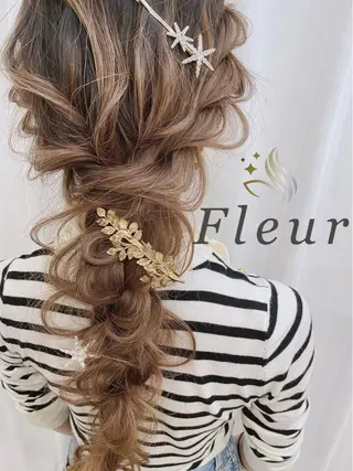 ロング ヘアアレンジ 大阪/ヘアアレンジ /似合わせset💐のヘアスタイル