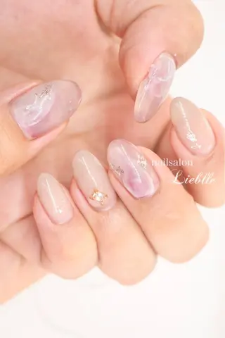 ショート カラー ネイル Nail salon Lieblleのネイルデザイン