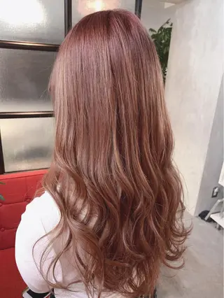 ロング カラー なかの たくみのヘアスタイル