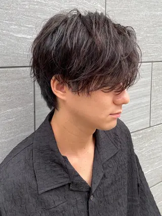 ショート パーマ メンズ メンズ専門美容師✂︎ 大庭勝己のヘアスタイル