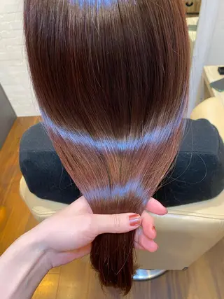 ロング 桑原 菜摘のヘアスタイル