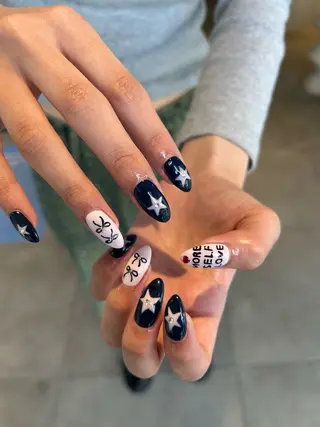ネイル SEINA_ NAIL🐈‍⬛💗のネイルデザイン