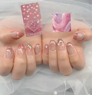 ネイル ハイネイル 自宅サロンのネイルデザイン