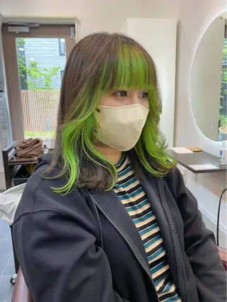 ミディアム カラー 🌴TELAHAIR 葛西店RIKU🌊のヘアスタイル