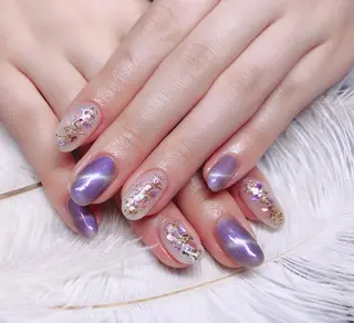 ネイル マジック ミラーのネイルデザイン