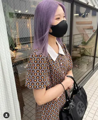 ミディアム カラー 🧡色落ちまで2度綺 麗なカラー🧡ヨシキのヘアスタイル