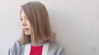 ミディアム カラー ✨️美髪矯正×似合わ せ艶カラー✨藤田透のヘアスタイル