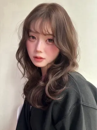 ロング カラー 山本 ダブルカラーあつきのヘアスタイル