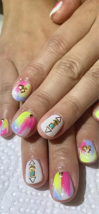 ショート shandy nailのネイルデザイン