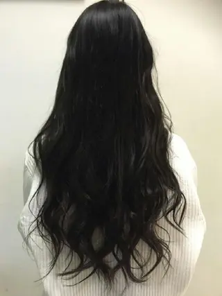 カラー ロング 100%髪質改善特化 TRUNSのヘアスタイル