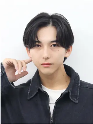 ミディアム 韓国ヘア特化🇰🇷 似合わせカットパーマのヘアスタイル